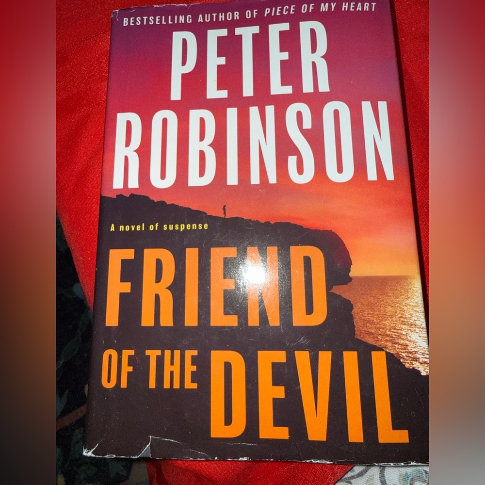 Friend of the Devil Hardcover Book by Peter Robinson